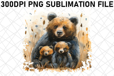 Sweet Mother & Baby Animal Sublimation Art Sublimation afrosvg 
