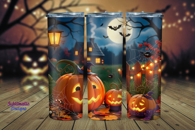 Sweet Pumpkin Halloween Tumbler Wrap | Halloween Tumbler Wrap for Sublimation Sublimation Sublimatiz Designs 