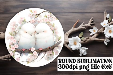 Sweet Round Ornament Bundle Sublimation afrosvg 