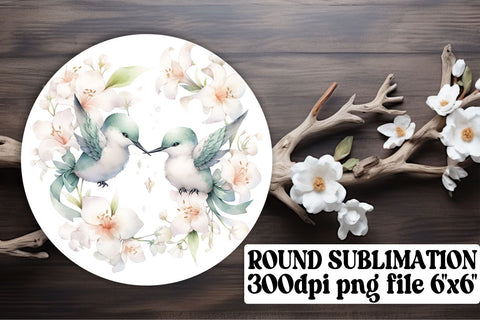 Sweet Round Ornament Collection Sublimation afrosvg 