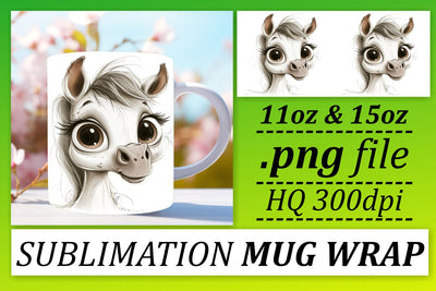 Sweet Safari Friends Mug Design - Sublimation 15oz Sublimation afrosvg 