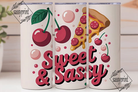Sweet & Sassy 20oz Tumbler Wrap Sublimation sassyprint 