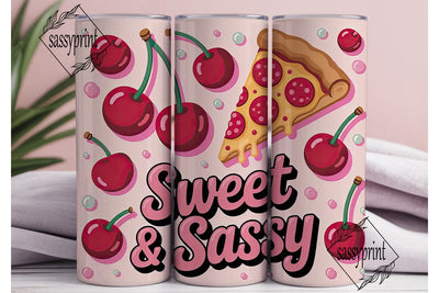Sweet & Sassy 20oz Tumbler Wrap Sublimation sassyprint 