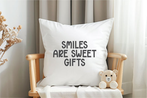 Sweet Smile - Cute Sans Serif Font Font Masyafi Studio 