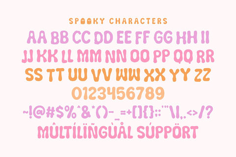 Sweet Spooky - Cute Halloween Display Font Font Masyafi Studio 