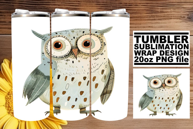 Sweet Springtime Boho Animals Tumbler Wrap - 20oz Sublimation Sublimation afrosvg 