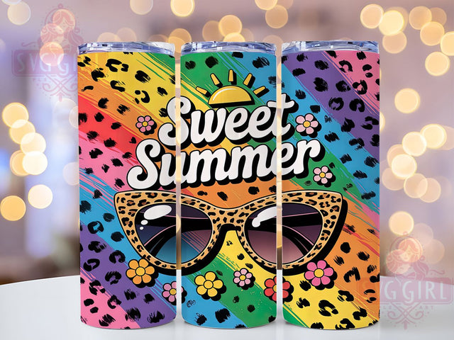 Sweet Summer Quote Tumbler Wrap, Sweet Summer Vibes, Seasonal Humor, Beach Season Tumbler, Summer Fun Design, Vacation Drinkware, Summer Party Gift Sublimation SvggirlplusArt 