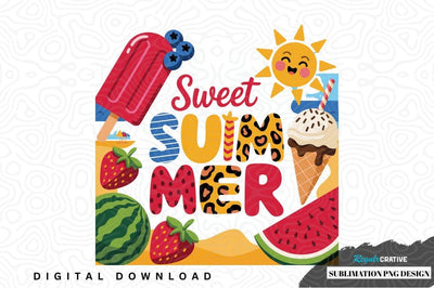 Sweet summer sublimation png design Sublimation Regulrcrative 