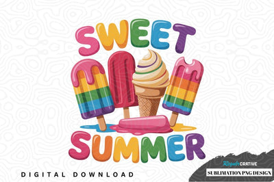 Sweet summer sublimation png design Sublimation Regulrcrative 