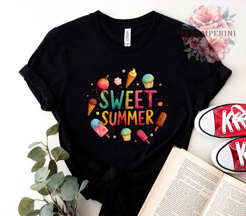 Sweet Summer, Summer Graphic, PNG Download, Sublimation Design, Summer Vibes, Beach Decor, Tropical Art, Warm Weather Sublimation Li Zamperini 