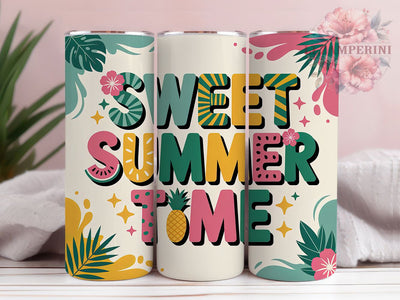Sweet Summer Time Beach Life 20oz Tumbler, Sweet Summer Time Wrap, Beach Sublimation, 20oz Skinny Tumbler, Summer Vibes PNG, Coastal Quote Art, Ocean Vacation Design, Sunny Beach Graphic Sublimation Li Zamperini 