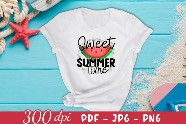 Sweet Summer Time PNG Sublimation Sublimation CraftLabSVG 
