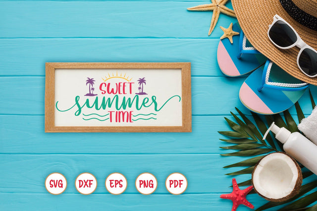 Sweet Summer Time Sign SVG SVG CraftLabSVG 