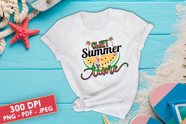 Sweet Summer Time Sublimation Design Sublimation CraftLabSVG 