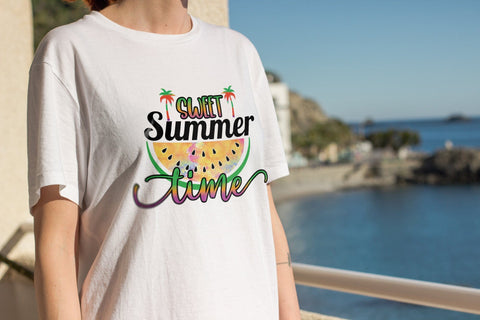 Sweet Summer Time Sublimation Design Sublimation CraftLabSVG 