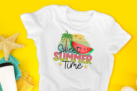 Sweet Summer Time Sublimation Design Sublimation CraftLabSVG 