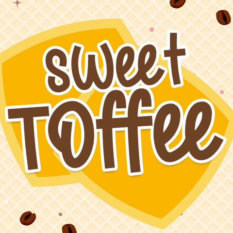 Sweet Toffee Font Font Dm Letter Studio 