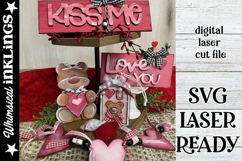 Sweet Valentine Set SVG SVG Whimsical Inklings 