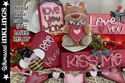 Sweet Valentine Set SVG SVG Whimsical Inklings 