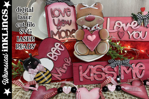 Sweet Valentine Set SVG SVG Whimsical Inklings 