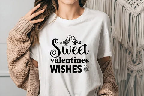 Sweet valentines Wishes SVG Angelina750 