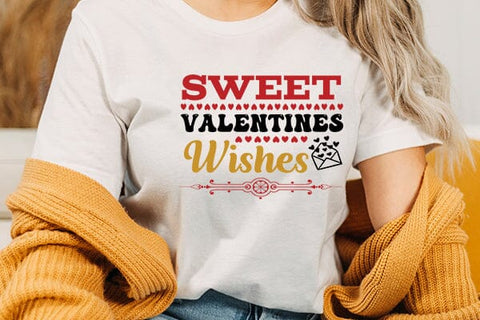 Sweet valentines Wishes SVG Angelina750 