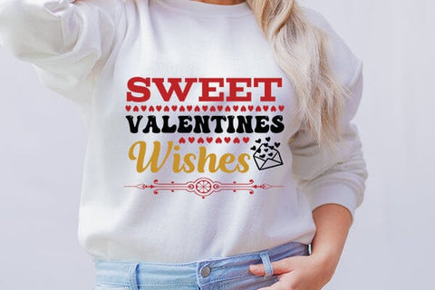 Sweet valentines Wishes SVG Angelina750 