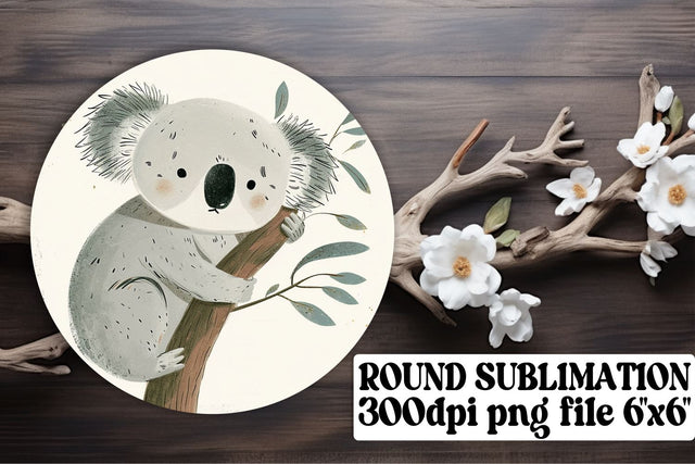 Sweet Watercolor Animal Ornaments Collection: Boho Decor Sublimation afrosvg 