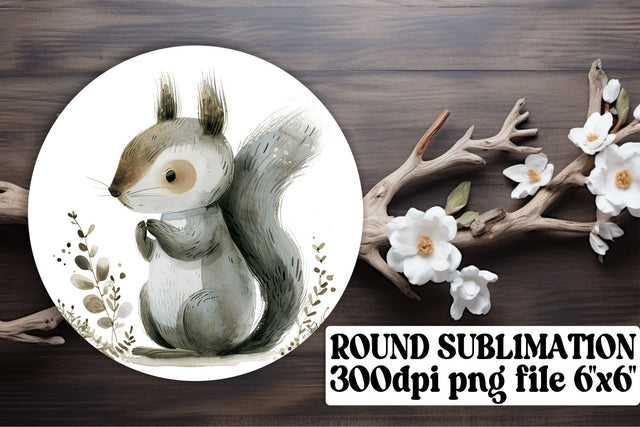 Sweet Watercolor Animal Ornaments Collection: Boho Set Sublimation afrosvg 