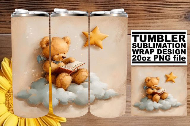 Sweet Watercolor Babies Sublimation Tumbler for 20oz Cups Sublimation afrosvg 