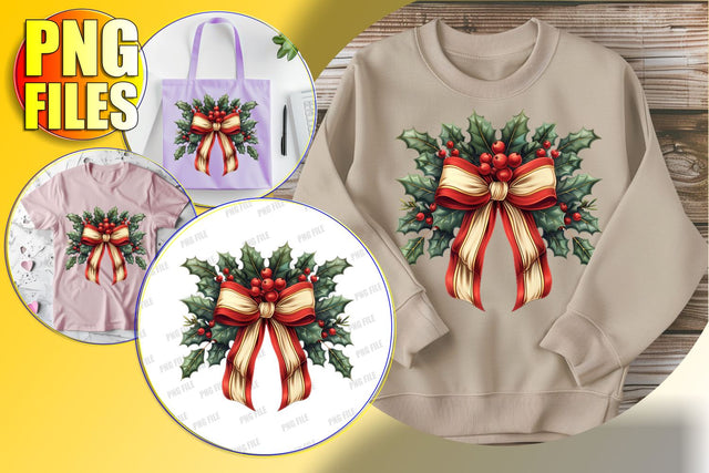 Sweet Watercolor Christmas Clipart for Sublimation Design Sublimation afrosvg 