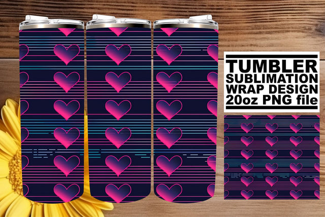 Sweetheart 20oz Tumbler Sublimation afrosvg 