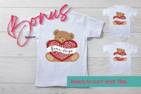 Sweetheart Bear Paper Lanter 3D SVG SVG Dots-A-Lot 