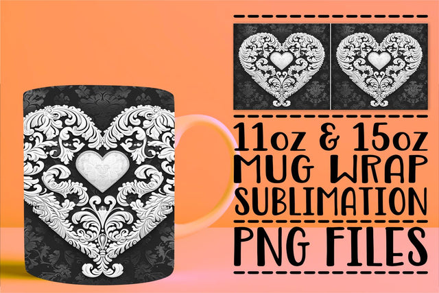 Sweetheart Mug Charm Design Sublimation afrosvg 