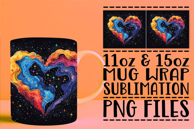 Sweetheart Mug Wrap Sublimation afrosvg 