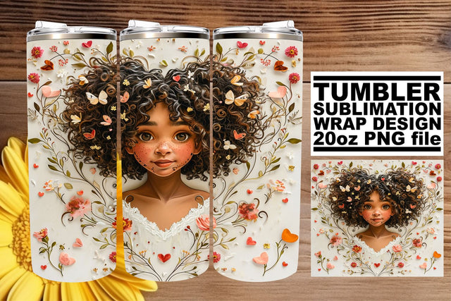 Sweetheart's Delight - 20oz Tumbler Sublimation Sublimation afrosvg 