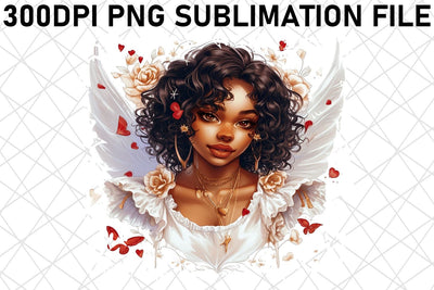 Sweetheart's Watercolor Bliss: Sublimation Design Sublimation afrosvg 
