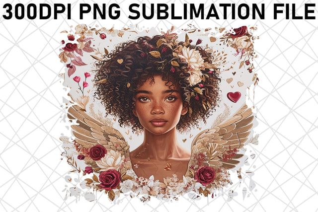 Sweetheart's Watercolor Bliss: Sublimation Design Sublimation afrosvg 
