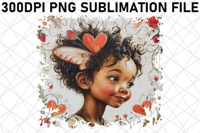 Sweetheart's Watercolor Symphony: Sublimation Design Sublimation afrosvg 