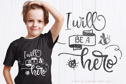 Sweetie Almeera Font Duo Font studioalmeera 