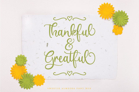 Sweetie Almeera Font Duo Font studioalmeera 