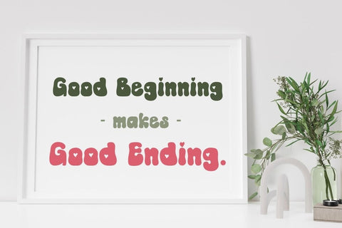 Sweetie – Cute Groovy Font | Retro Font for Kids, Crafts & Sublimation Font AnningArts Design 