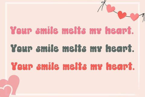 Sweetie – Cute Groovy Font | Retro Font for Kids, Crafts & Sublimation Font AnningArts Design 