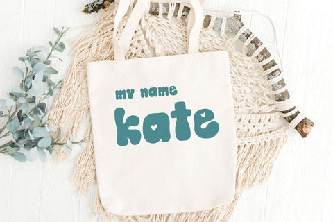 Sweetie – Cute Groovy Font | Retro Font for Kids, Crafts & Sublimation Font AnningArts Design 