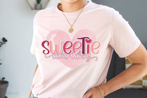 Sweetie Darling Font Duo Font AnningArts Design 