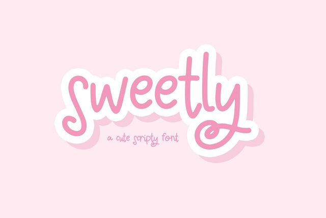 Sweetly Script Font Beck McCormick 