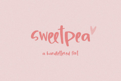Sweetpea Sans Font Beck McCormick 