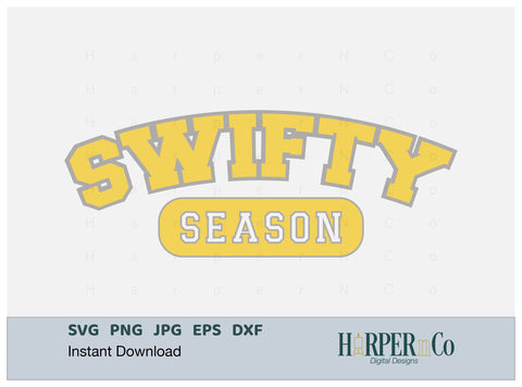 Swifty Season Laser SVG EPS Cut File SVG HarperNCo 