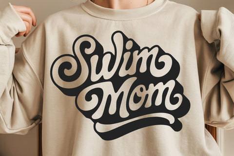 Swim Mom Svg, Mom Svg SVG DesignDestine 