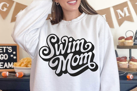 Swim Mom Svg, Mom Svg SVG DesignDestine 